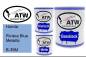 Preview: Honda, Riviera Blue Metallic, B-39M: 1L Lackdose + 1L Klarlack + 500ml Härter - Set, von ATW Autoteile West.